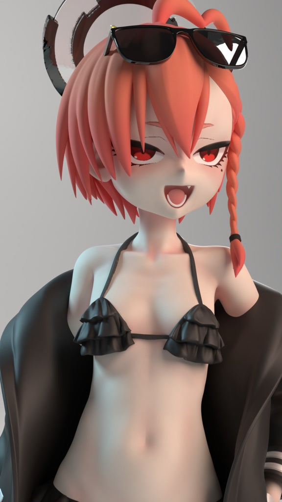 Blue Archive Mikamo Neru Garage Kit [src:https://booth.pximg.net/caff0f22-60ca-40dc-bc5c-9af4dfdcb64d/i/6202676/005cb306-4de8-44f1-8338-bc7b6268c3a3_base_resized.jpg]