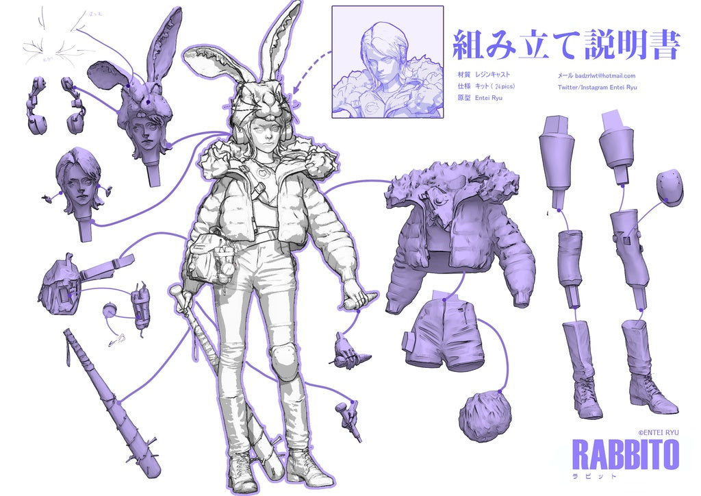 Rabbito Garage Kit [src:https://booth.pximg.net/7e444157-937a-4a10-ae71-eef14845a5db/i/4438844/01d4bd8f-3b53-4e31-991e-3bfe84387132_base_resized.jpg]