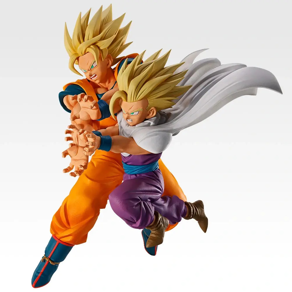 Dragon Ball Spectacle Battle — E賞 Son Goku & Son Gohan Figure Set [src:https://assets.1kuji.com/uploads/product_item/image/106625/0e7175e3-ece2-45f1-b517-1139db038b3c.webp]
