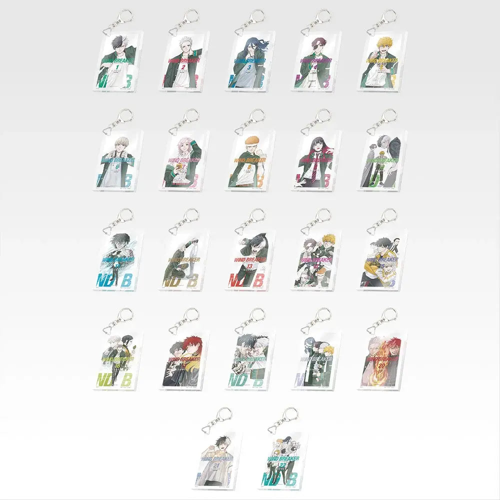 Ichiban Kuji Wind Breaker Prize F Volume Cover Acrylic Keychain