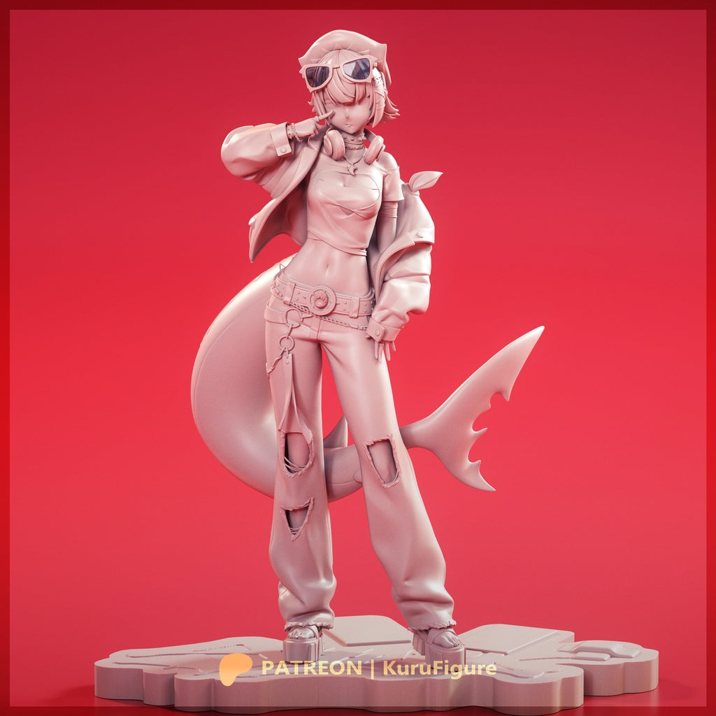Zenless Zone Zero Ellen Joe Garage Kit [src:https://booth.pximg.net/765c3b90-f071-4698-8889-381570b99ac3/i/8105324/245c8f32-7ee8-48d7-add1-ca8291daf650_base_resized.jpg]