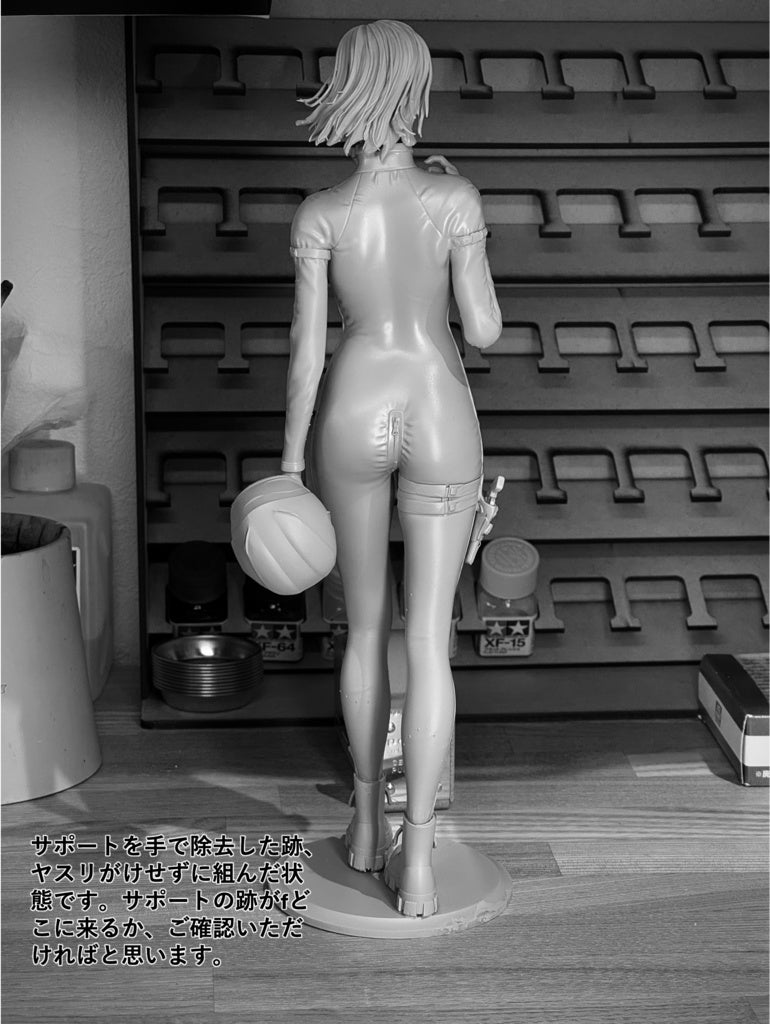A Female Rider Garage Kit [src:https://booth.pximg.net/756ca31d-66ee-45c5-8fd6-68e7b2767be1/i/7254540/56f09a33-d4d6-4065-bfe5-a87a07de7c99_base_resized.jpg]