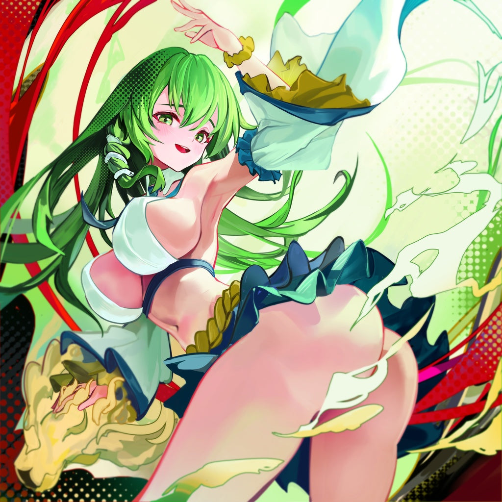 Touhou Project Sanae Kochiya Garage Kit [src:https://booth.pximg.net/a91fb939-cd99-45dc-929e-9a2b8ae1f429/i/6500242/573b73fb-5de8-4769-98ae-69e9bb78f41f_base_resized.jpg]