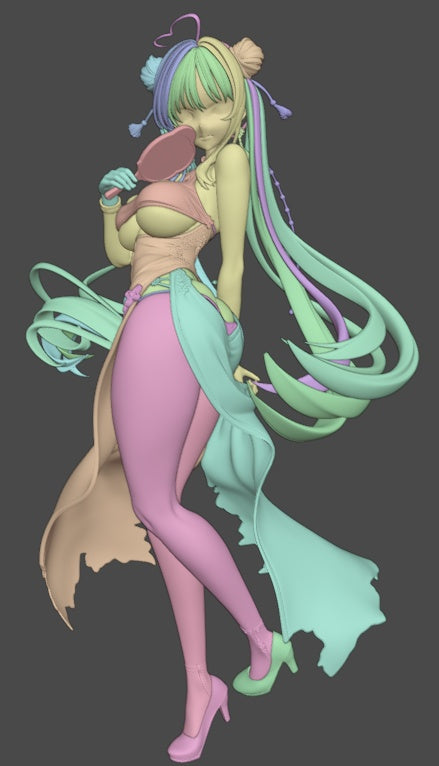 Goddess of Victory: NIKKE Moran Garage Kit [src:https://booth.pximg.net/1fb3ae72-2bf4-40fe-8d85-47e3f33745ce/i/8666140/659a46e8-dff3-4d6f-b77c-adfd29d63901_base_resized.jpg]