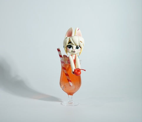 Maid Cat Soda Painted Garage Kit [src:https://booth.pximg.net/fe7f33a6-2a83-4201-9175-8d9d3ff3fd36/i/6287022/66d847b2-1fd3-4e88-9965-d052ea0ff0b5_base_resized.jpg]