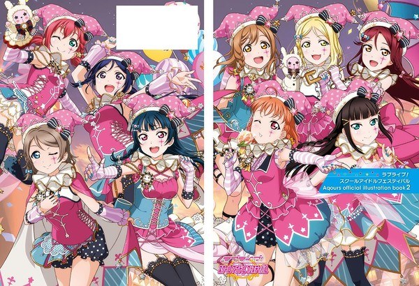Aqours official illustration book 2 mandorama 02