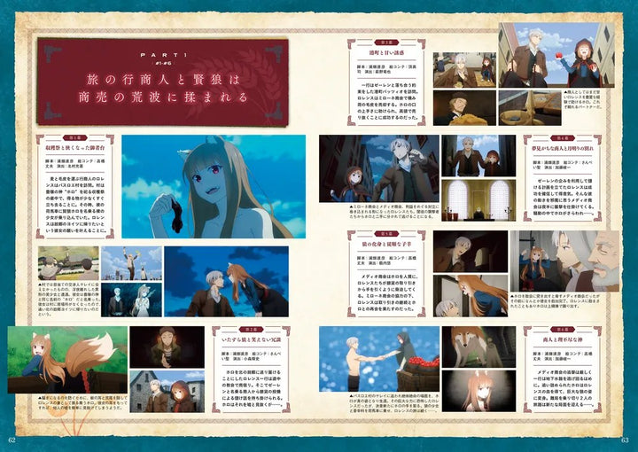 Ayakura Juu - Ookami to Koushinryou Merchant Meets the Wise Wolf - Art Book - Mo mandorama 03