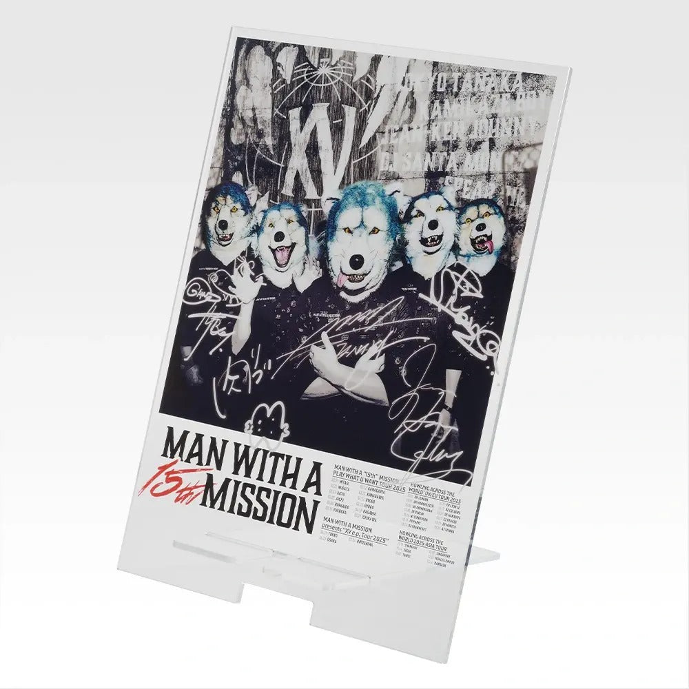 Ichiban Kuji MAN WITH A MISSION 15th ANNIVERSARY Prize B MWAM Big Multi