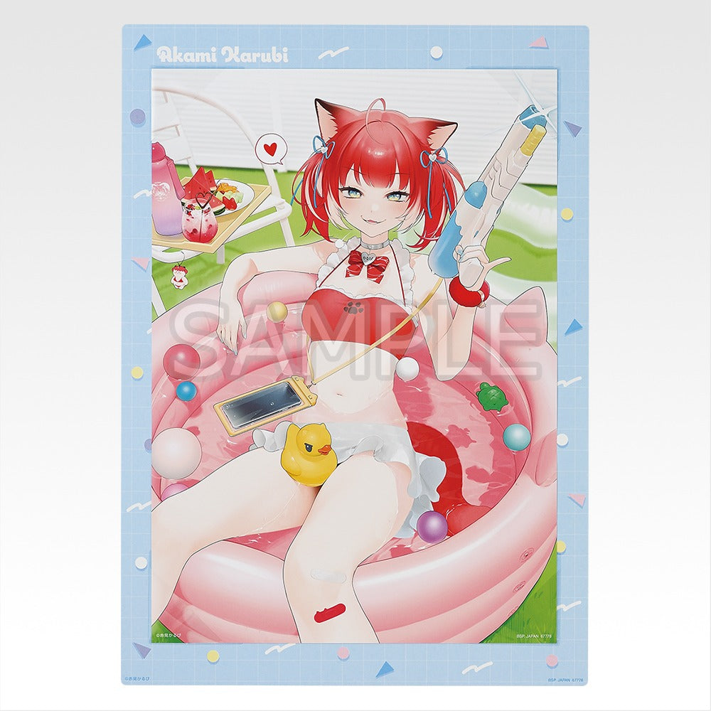 Ichiban Kuji Akami Karubi Prize C "Shooting!" Illustration Board