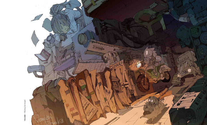 Demizu Posuka Art Book Pone mandorama 06