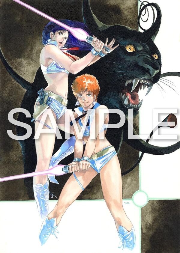 Dirty Pair ARTWORKS - Yasuhiko Yoshikazu mandorama 02