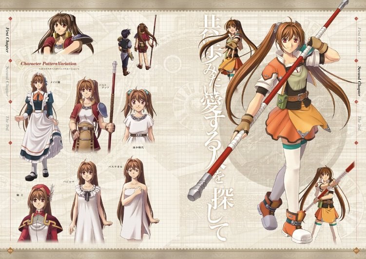 Eiyuu Densetsu Sora・Zero・Ao no Kiseki The Character Book mandorama 04