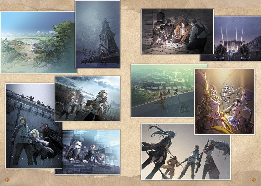 Eiyuu Densetsu Sora・Zero・Ao no Kiseki The Illustration Artbook - Enami Katsumi mandorama 04