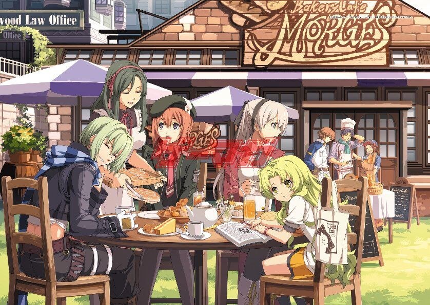 Eiyuu Densetsu Sora・Zero・Ao no Kiseki The Illustration Artbook - Enami Katsumi mandorama 11