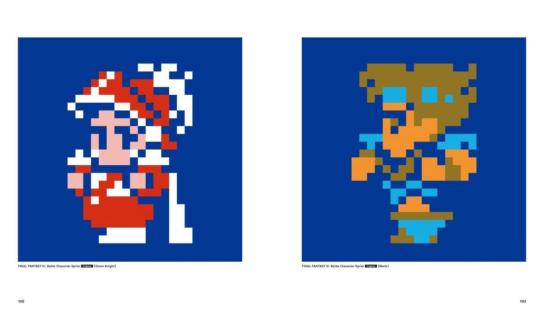 FF DOT. The Pixel Art of Final Fantasy - Shibuya Kazuko mandorama 03