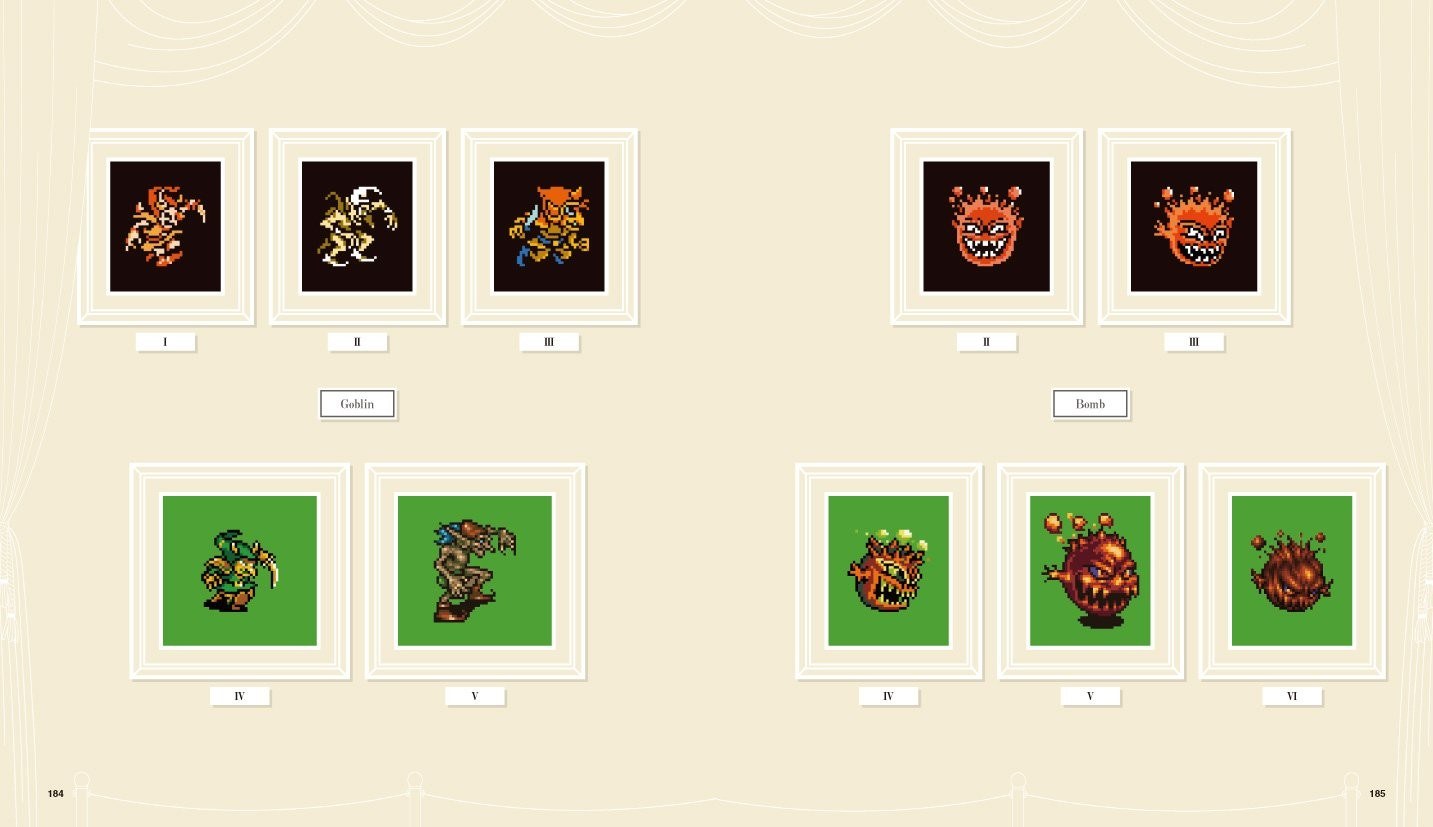 FF DOT. The Pixel Art of Final Fantasy - Shibuya Kazuko mandorama 06