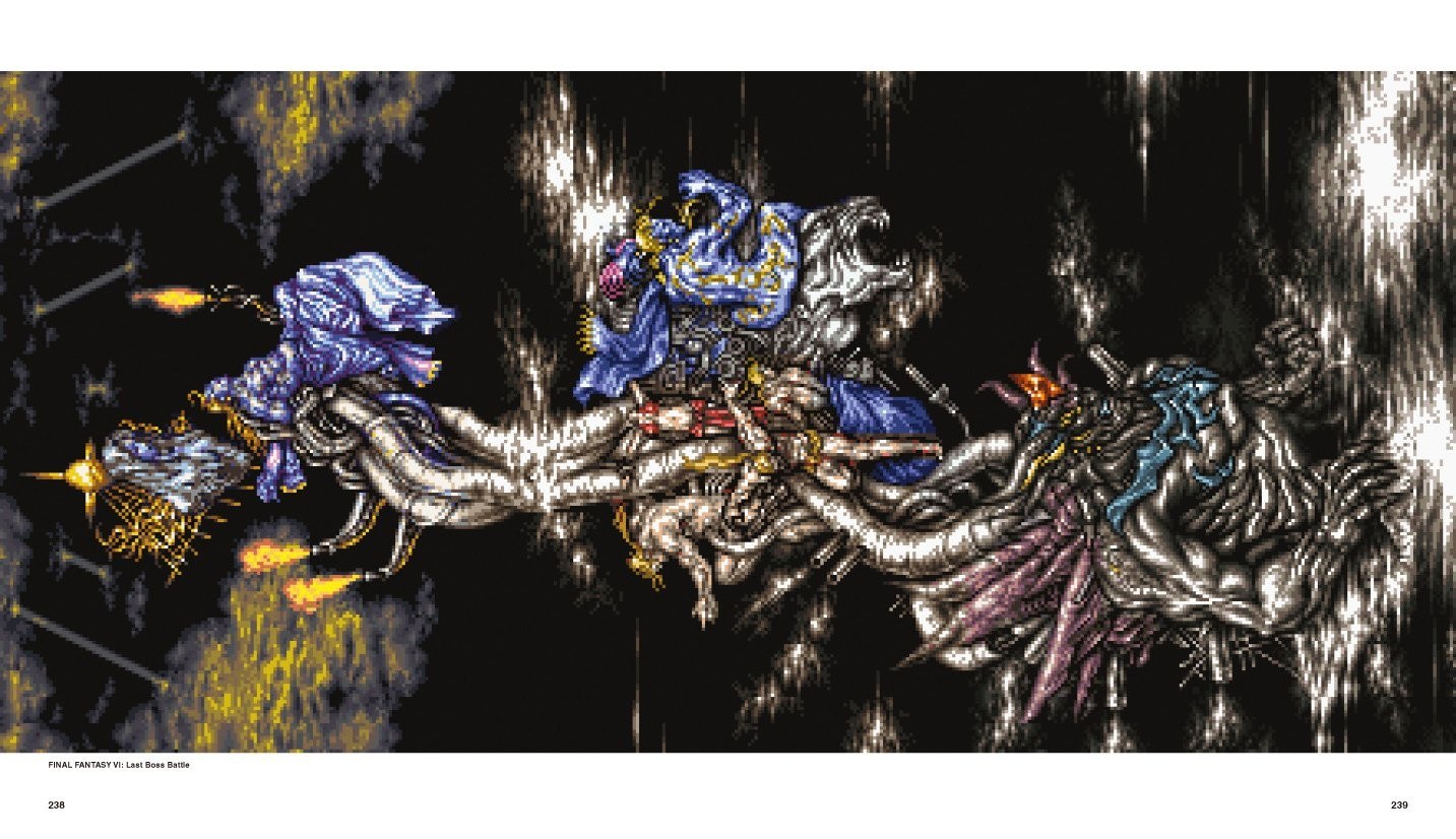 FF DOT. The Pixel Art of Final Fantasy - Shibuya Kazuko mandorama 08