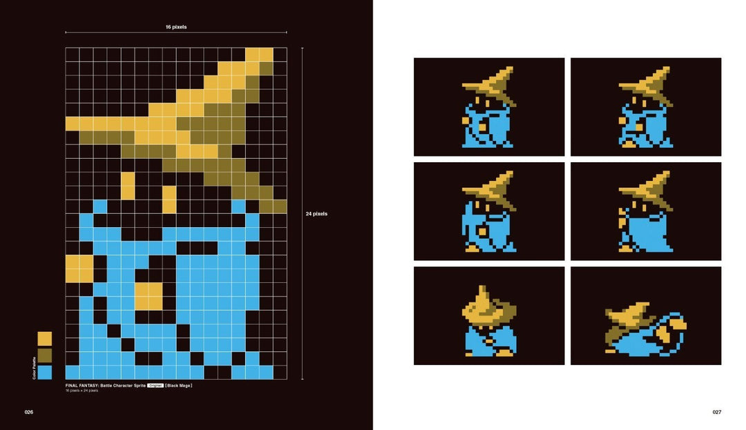 FF DOT. The Pixel Art of Final Fantasy - Shibuya Kazuko mandorama 11