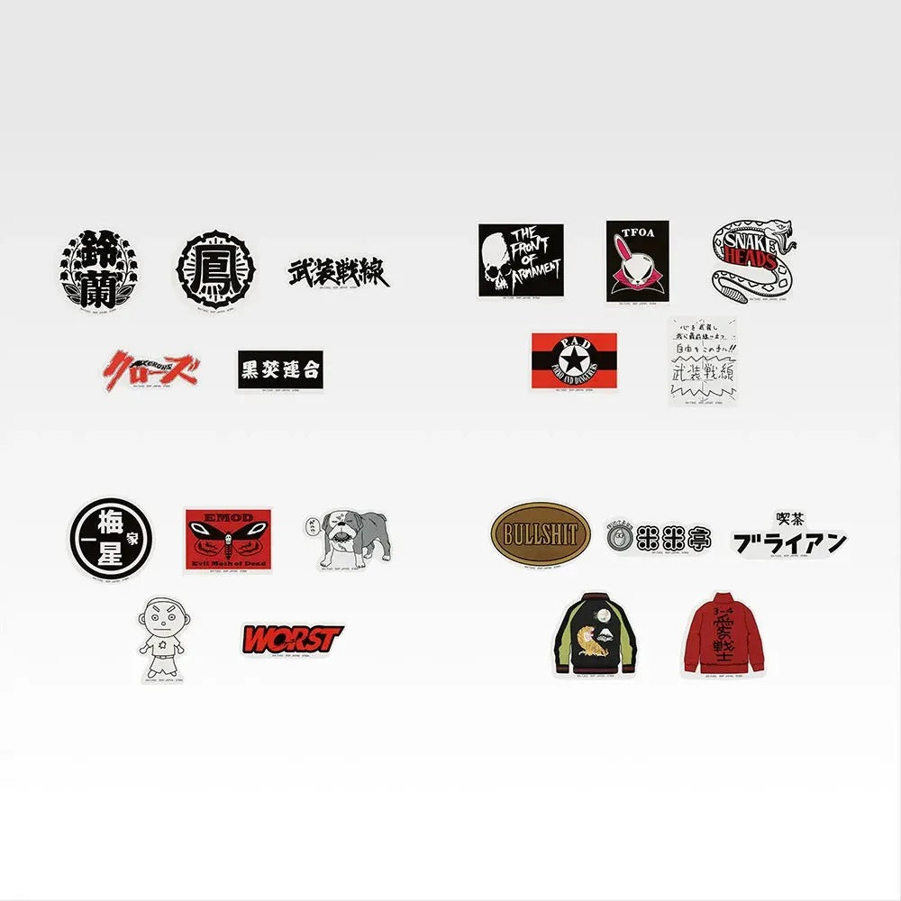 Ichiban Kuji Crows & WORST ~Wandering Crows~ Prize F Flake Sticker