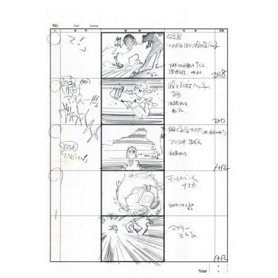 Fooly Cooly Story Board Book - Tsurumaki Kazuya mandorama 06