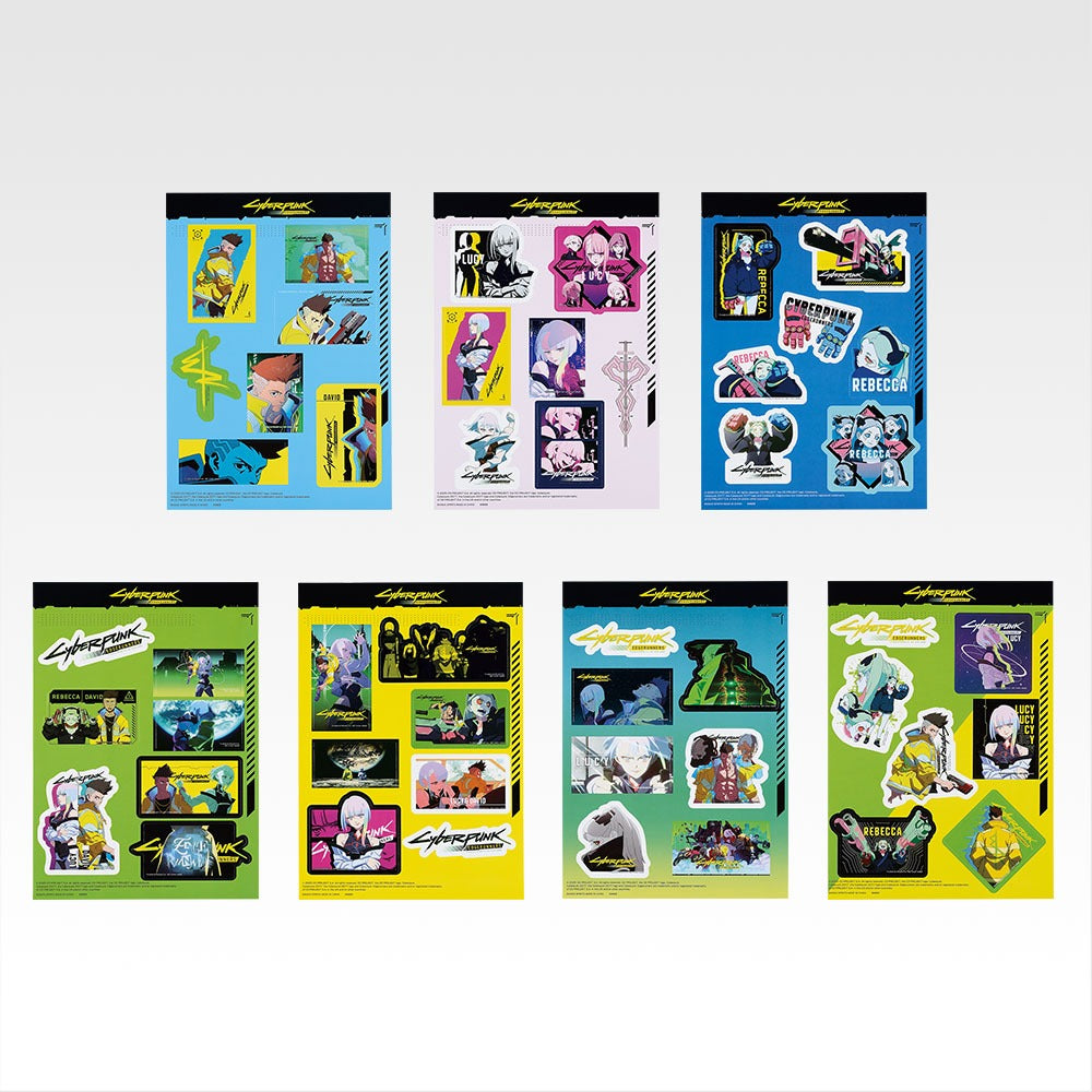 Ichiban Kuji CYBERPUNK: EDGERUNNERS Prize G Die-cut Sticker