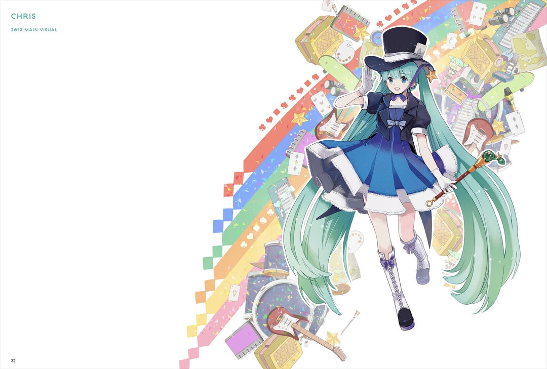 Hatsune Miku “Magical Mirai” 10th Anniversary Official Visual Book mandorama 12