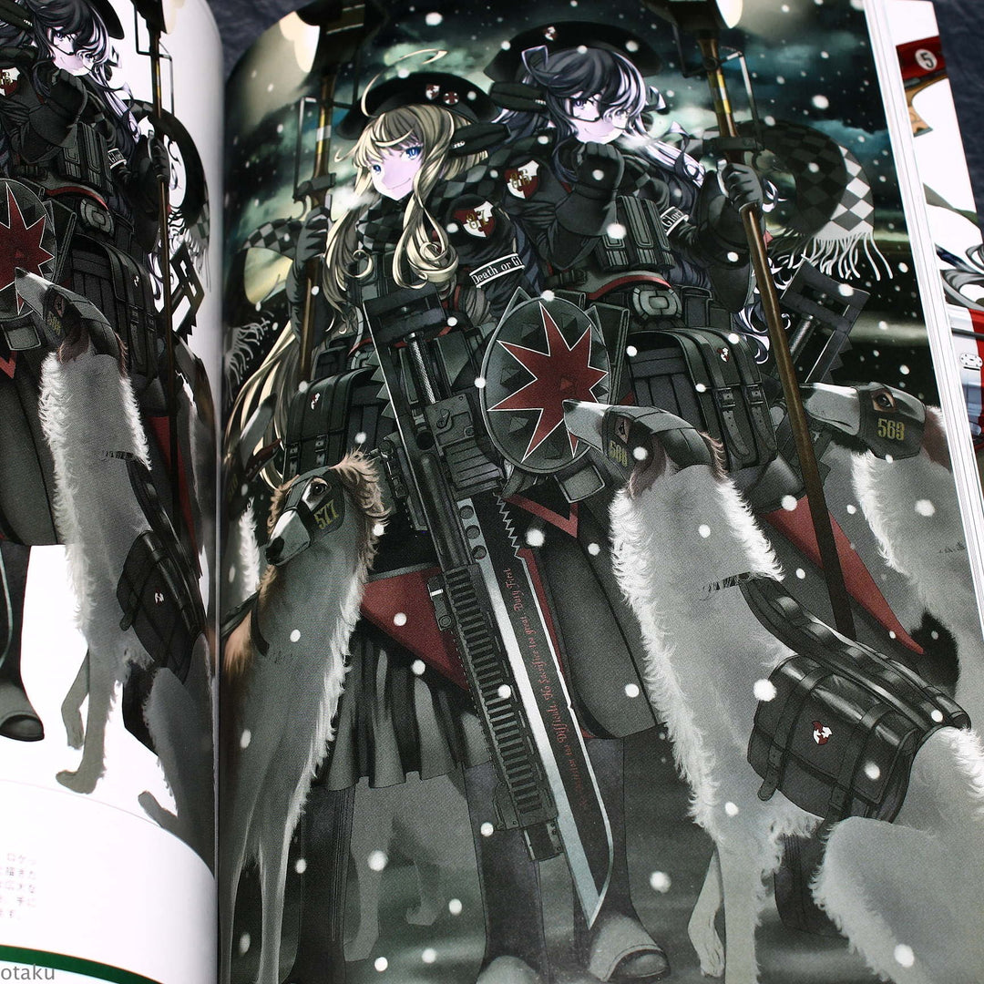 Honjou Raita Art Works 1 Militaria mandorama 03