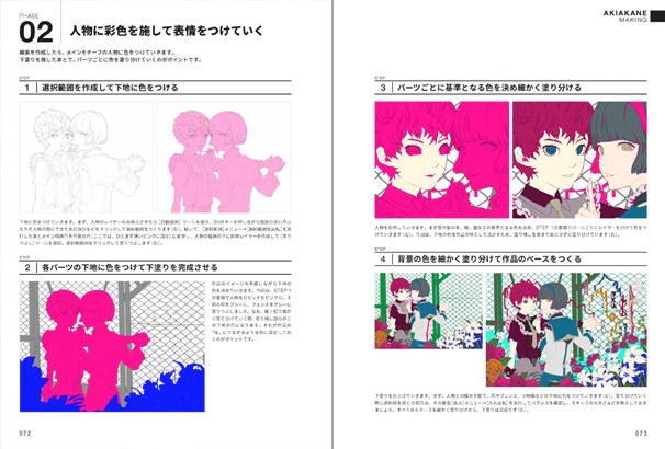 Illustration Making & Visual Book - Akiakane mandorama 07