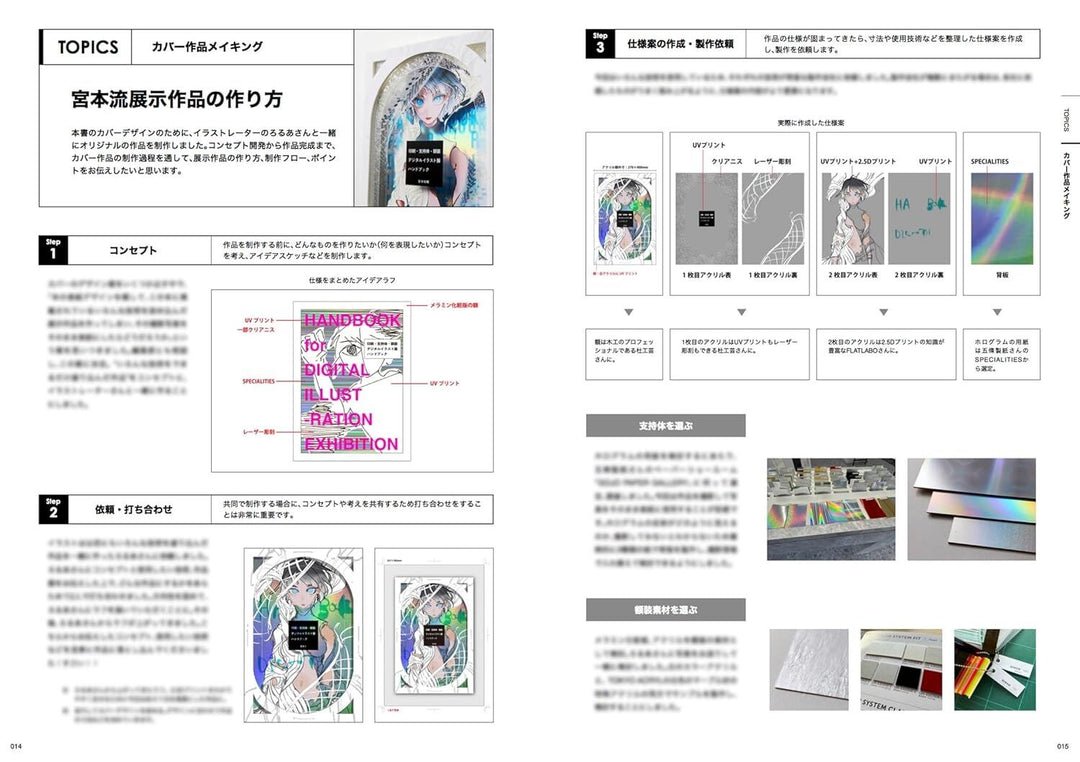Insatsu . Shiji-Tai . Gakusou Digital Illust Ten Handbook mandorama 07