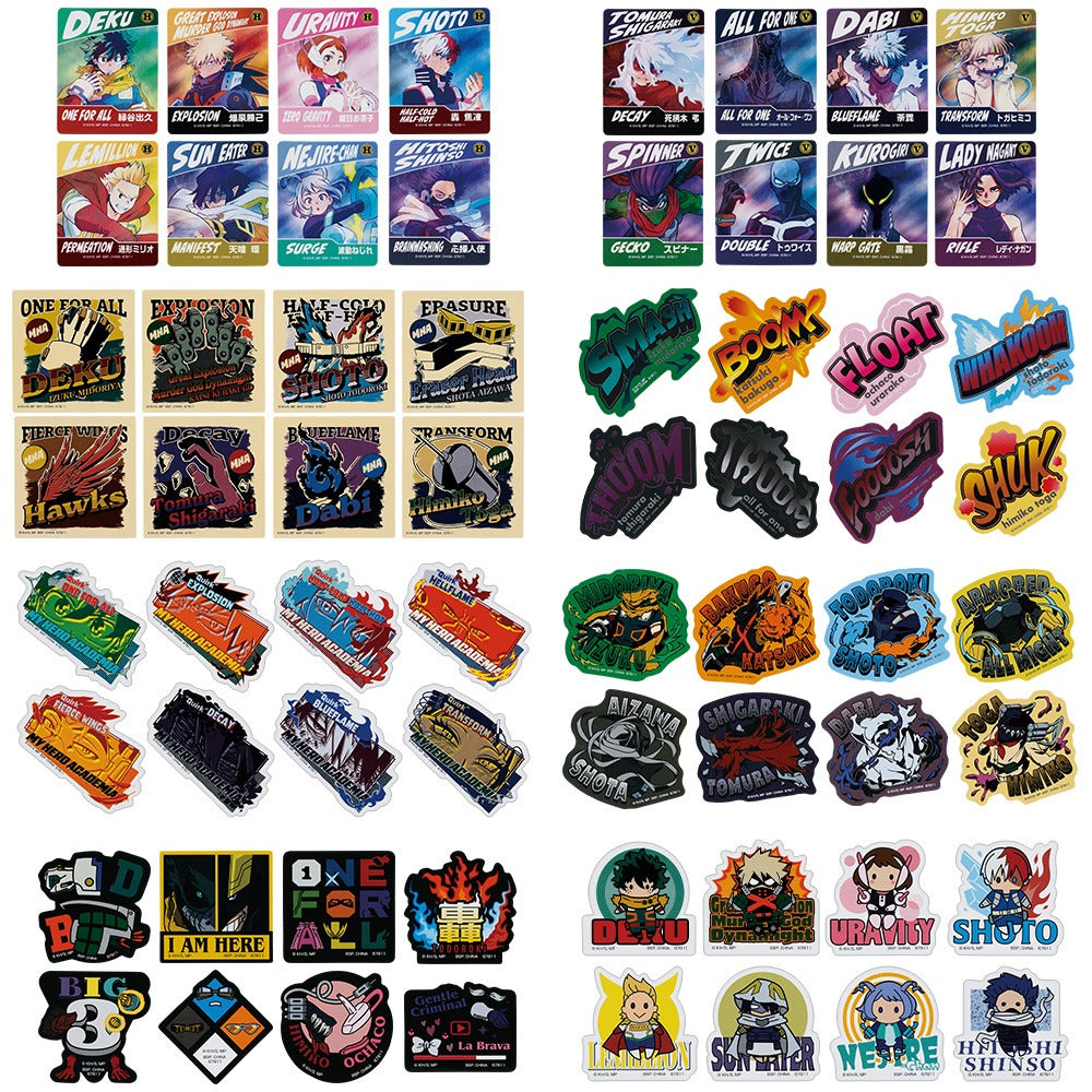 Ichiban Kuji My Hero Academia Conflict feelings Prize J sticker