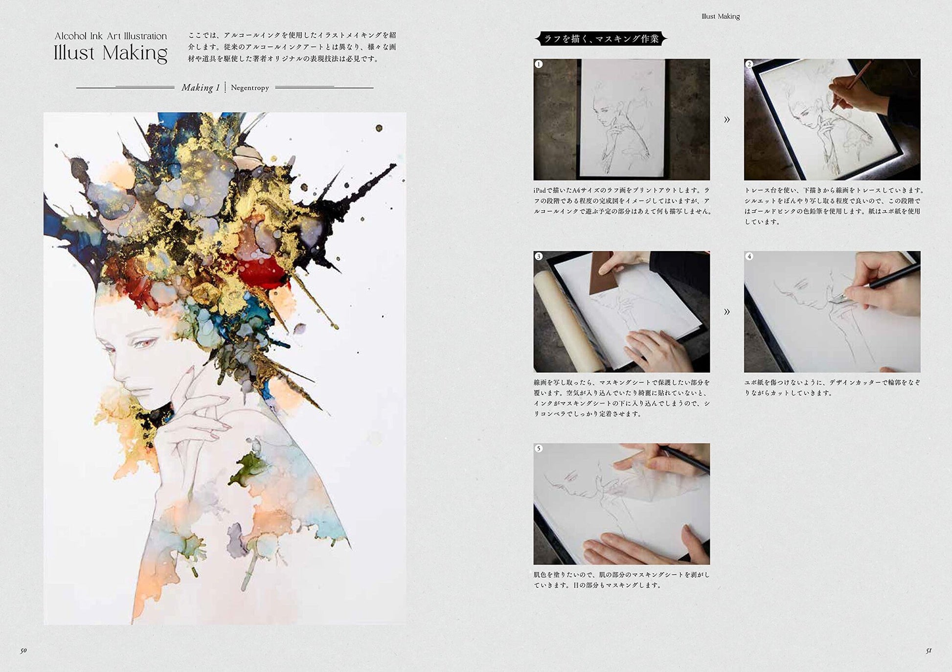 Jiji ILLUSTRATION & MAKING BOOK mandorama 03