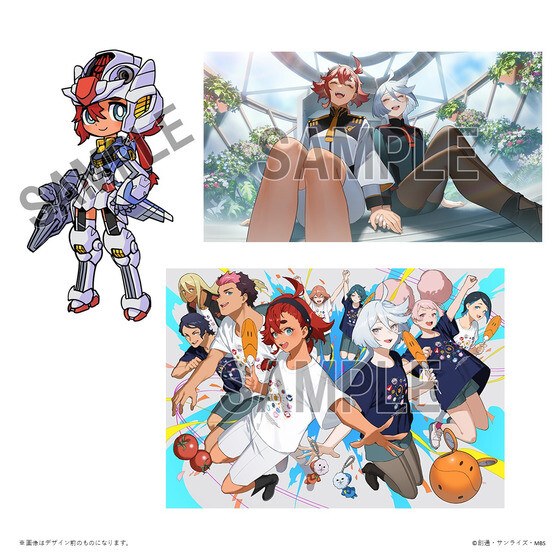 Kidou Senshi Gundam Suisei no Majo - Art Book (Bandai Namco Arts) mandorama 06