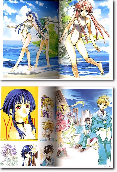 Kozue Amano Stella Illustration Works II - Amano Kozue mandorama 03