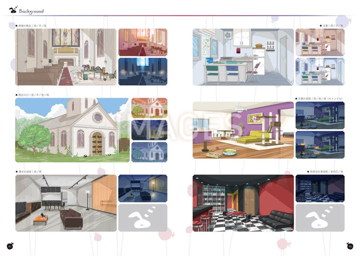 Kyoukai no Shirayuki Official Art Book - Kinako mandorama 03