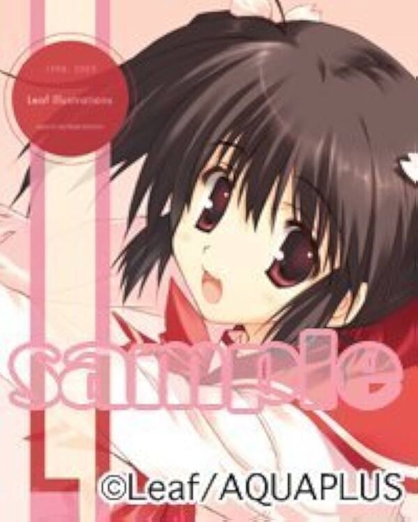 Leaf Illustrations Misato Mutsumi Edition 1998-2005 - Mitsumi Misato mandorama 01