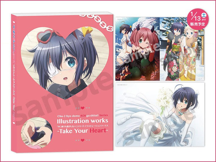 Love, Chunibyo & Other Delusions! Series Illustration Works - Take Your Heart mandorama 03