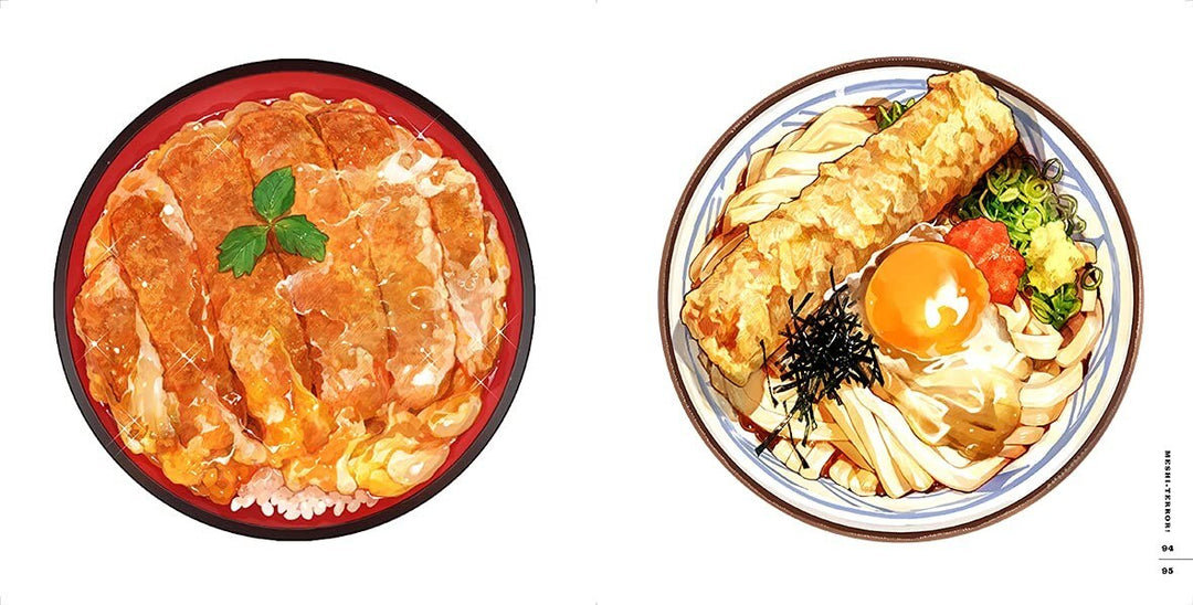 Meshi Terror! Momiji Mao Food Illustration Collection mandorama 04