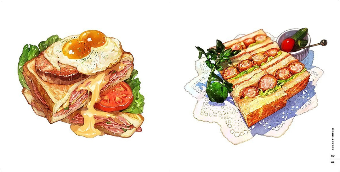 Meshi Terror! Momiji Mao Food Illustration Collection mandorama 06