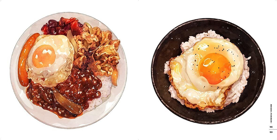 Meshi Terror! Momiji Mao Food Illustration Collection mandorama 07