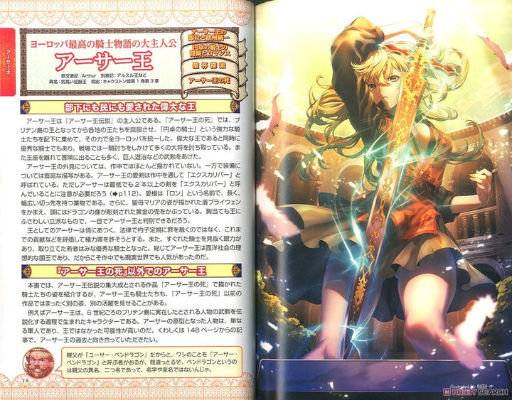 Moeru! Arthur-Ou to Entaku no Kishi Jiten mandorama 03