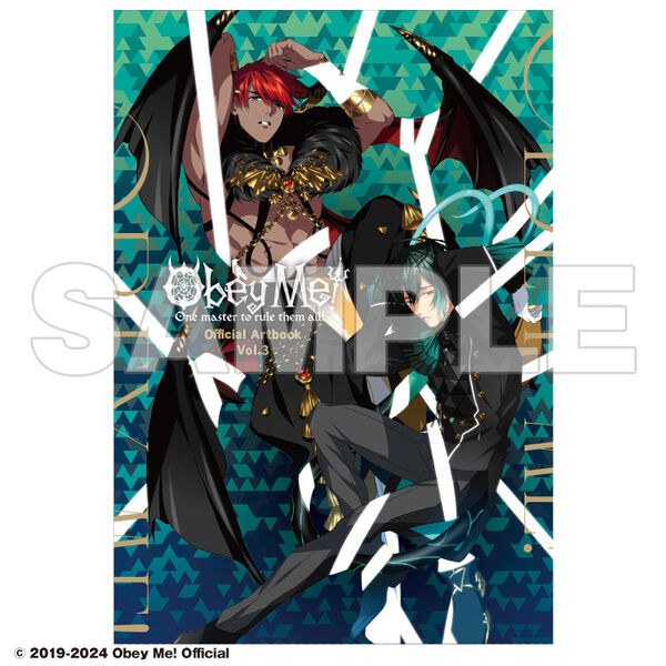 Obey Me! - Art Book - 3 - Tsuujou-ban, Eigo-ban (NTT Solmare, Team Entertainment V03 mandorama 01