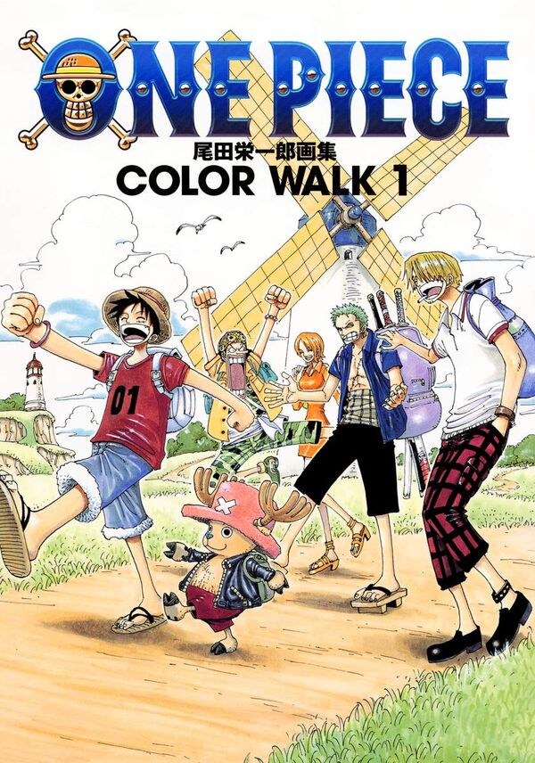 Oda Eiichiro - One Piece - Art Book - Color Walk - 1 (Shueisha) — Vol. 1 V01 mandorama 01