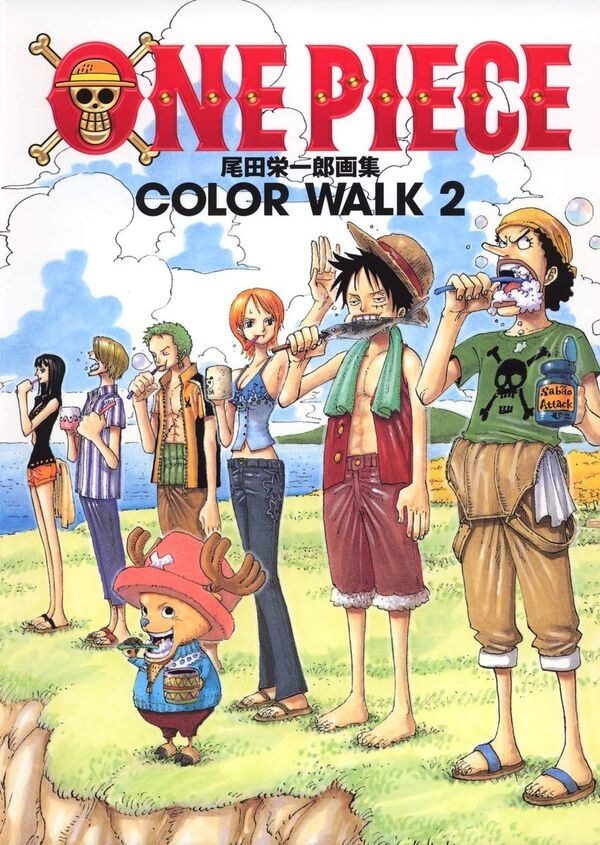 Oda Eiichiro - One Piece - Art Book - Color Walk - 2 (Shueisha) — Vol. 2 V02 mandorama 01
