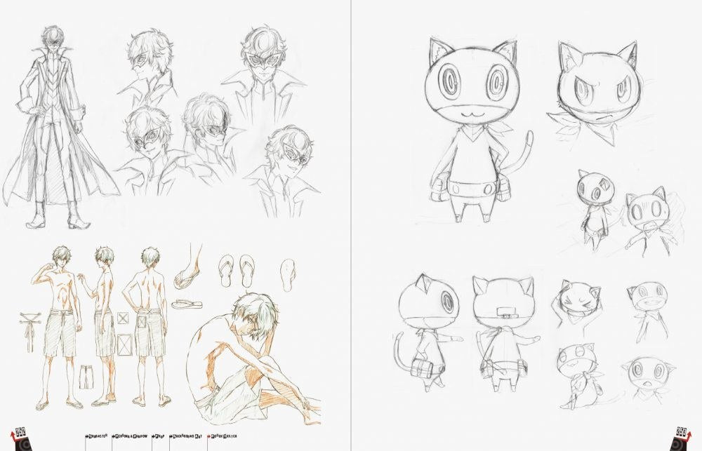 Persona 5 The Animation - Art Book - Soft Cover (Pie International + Pie Books) mandorama 03