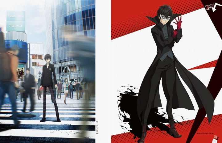 Persona 5 The Animation - Art Book - Soft Cover (Pie International + Pie Books) mandorama 06