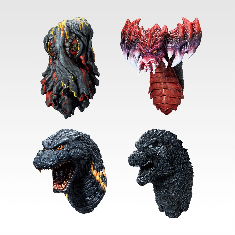 Ichiban Kuji Godzilla Monster Ranbu - A raging thing- Prize E Monster Head Magnet