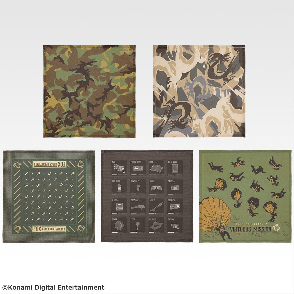Ichiban Kuji METAL GEAR SOLID Δ: SNAKE EATER Prize E Survival Handkerchief