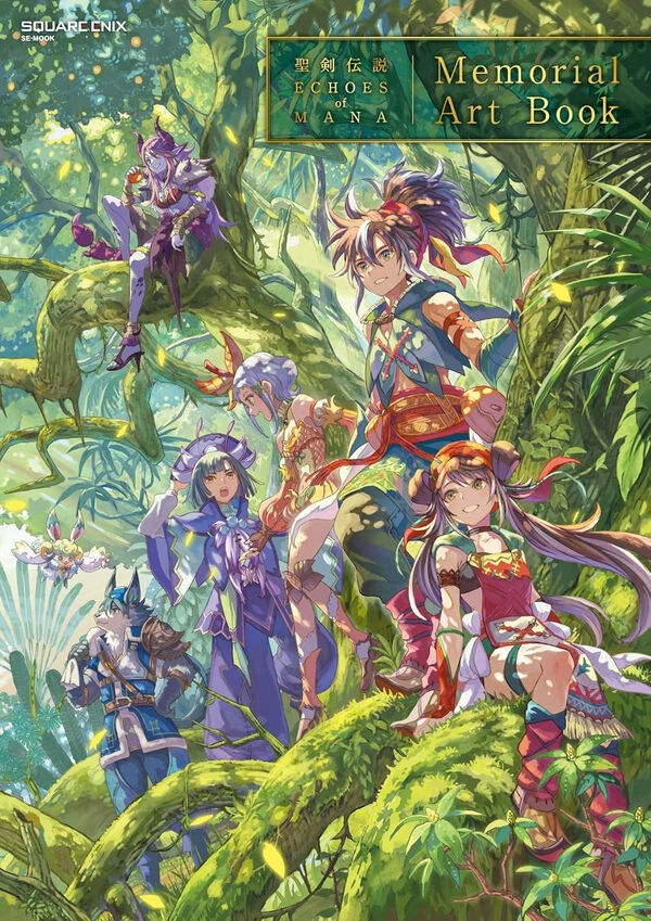 Seiken Densetsu ECHOES of MANA Memorial Art Book mandorama 01