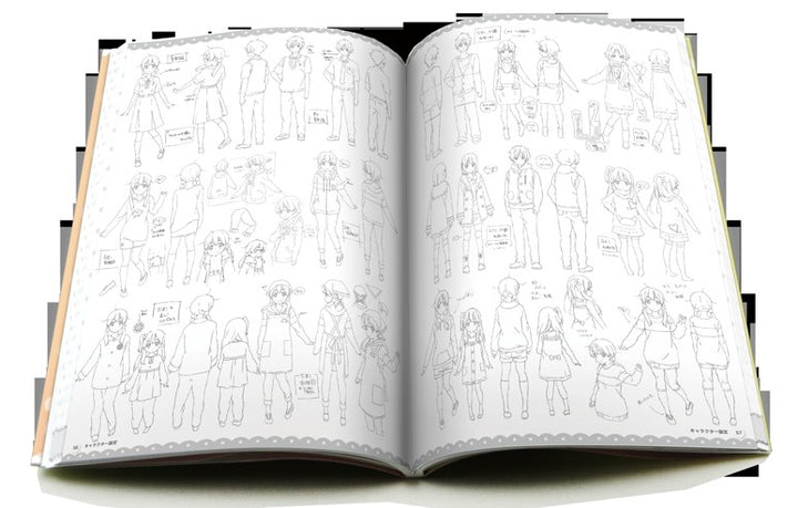 Tamako Market Illustrations & Settings Collection mandorama 03