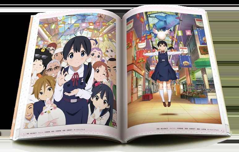 Tamako Market Illustrations & Settings Collection mandorama 04